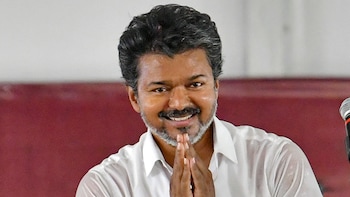 Election Flying Squad Inspects TVK Chief Vijay's Vehicle Near Madurai