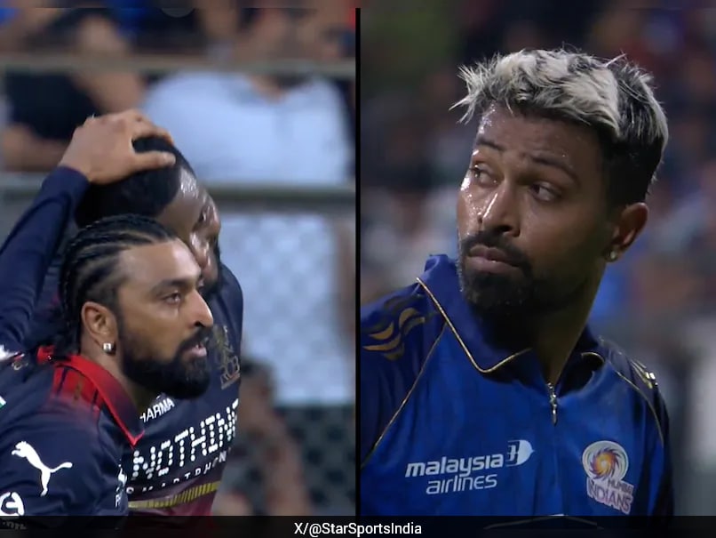 Watch: Krunal Pandya's Extravagant Celebration Of Brother Hardik Pandya's Dismissal Is Viral