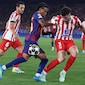 Atletico Madrid Punish 10-Man Barcelona, Take Control Of Champions League Tie