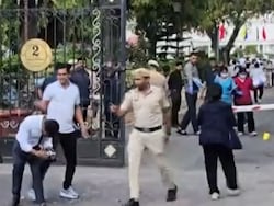 Masked Man In Car Breaks Barrier At Delhi Assembly In Massive Breach, Flees