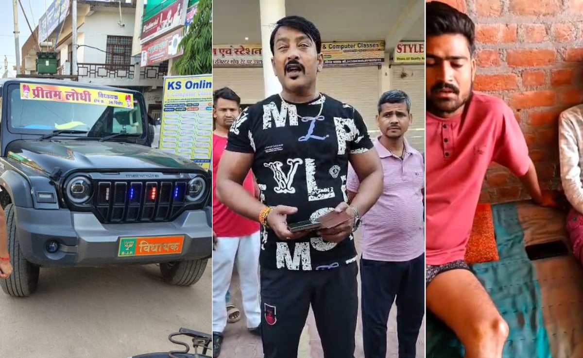 "Karera Tere Daddy Ka Hai?" BJP MLA Shouts At Cop After Son's Thar Hits Five