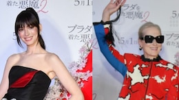 Anne Hathaway, Meryl Streep Serve High Fashion At <i>Devil Wears Prada 2</i> Tokyo Event