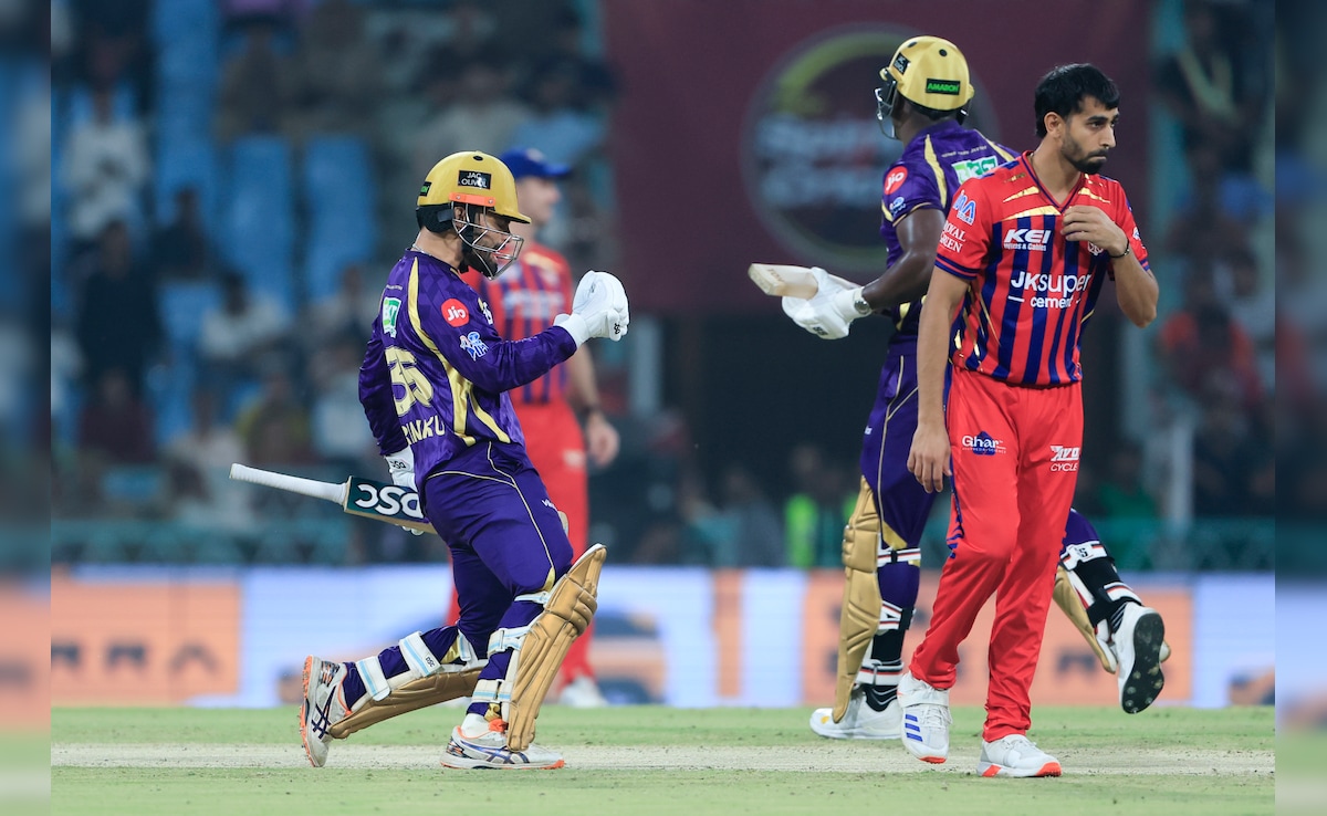 Video: Rinku Singh, Sunil Narine Deliver As Kolkata Knight Riders Make Full Use Of LSGs Blunder In Super Over