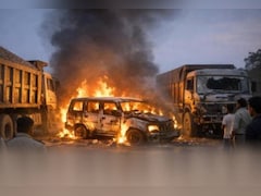 मिर्जापुर रीवा राष्ट्रीय राजमार्ग में बड़ा हादसा, 6 से अधिक लोगों की जलकर दर्दनाक मौत