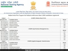 CUET PG Results 2026: सब्जेक्ट-वाइज टॉपर्स की लिस्ट जारी, कुल 198 कॉलेजों में चलेगा सीयूईटी पीजी स्कोर
