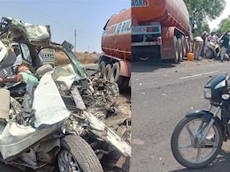 बारातियों से भरी लग्जरी गाड़ी और टैंकर की भीषण टक्कर से थर्राया बड़वानी, 5 की मौत से खुशियां मातम में तब्दील