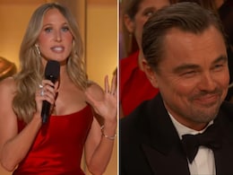 After Viral Golden Globes Roast, Leonardo DiCaprio Gifts Nikki Glaser Pasta Baskets
