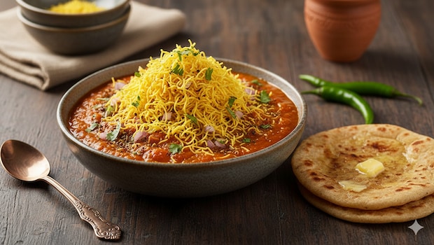 How To Make Gujarati Kathiyawadi Sev Tamatar Ki Sabji In Just 15 Minutes