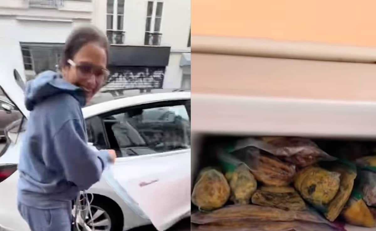 Indian Mom Brings Home-Cooked Food To Daughter In Paris, Internet Calls It Pure Love