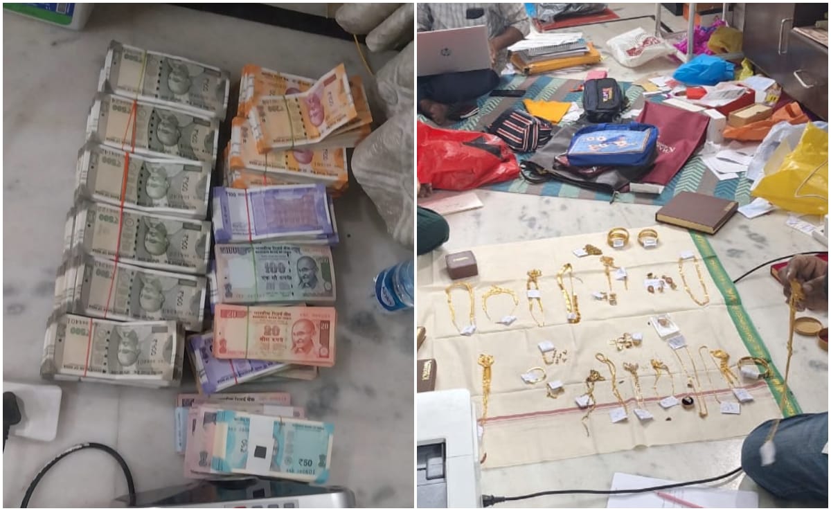 सवा करोड़ का सोना, 25 लाख की नकदी... तेलंगाना के सरकारी ऑफिस में रेड के बाद अधिकारियों के घर से मिला खजाना