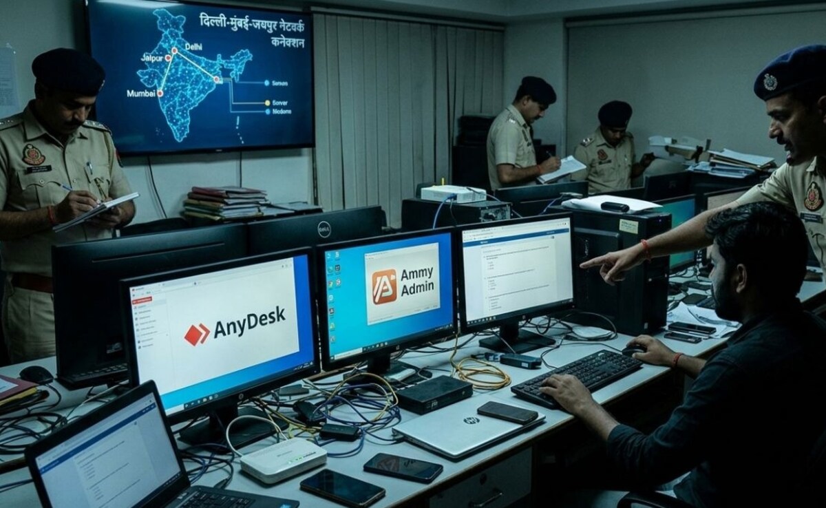 AnyDesk के जरिए सॉल्वर दे रहे थे एंट्रेंस एग्जाम, दिल्ली में हाईटेक चीटिंग रैकेट का खुलासा, मुंबई-जयपुर से जुड़े तार  