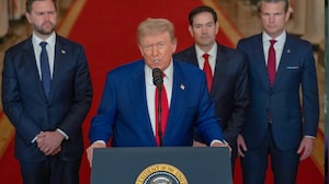 Trump Reiterates Short Iran Exit Timeline, Says Could Return For "Spot Hits"