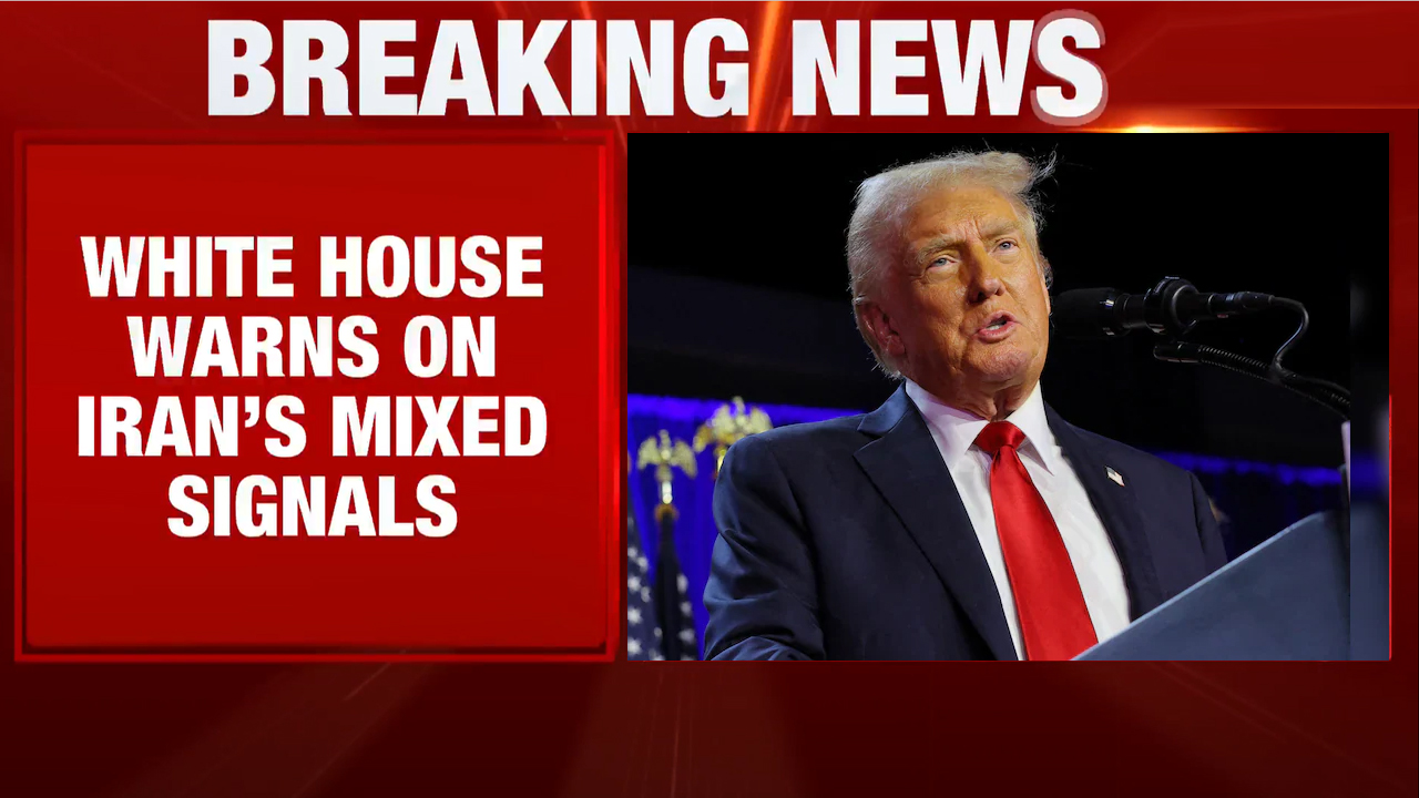 "Don't Take Iran At Face Value": White House 'Warns' On Iran's Mixed Signals