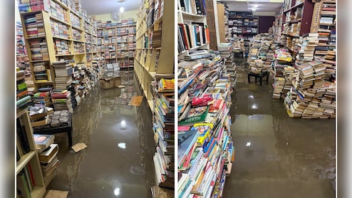 बेंगलुरु की बारिश में बह गईं 5000 किताबें, 'द बुकवर्म' की बर्बादी देख रो पड़ा हर पाठक!