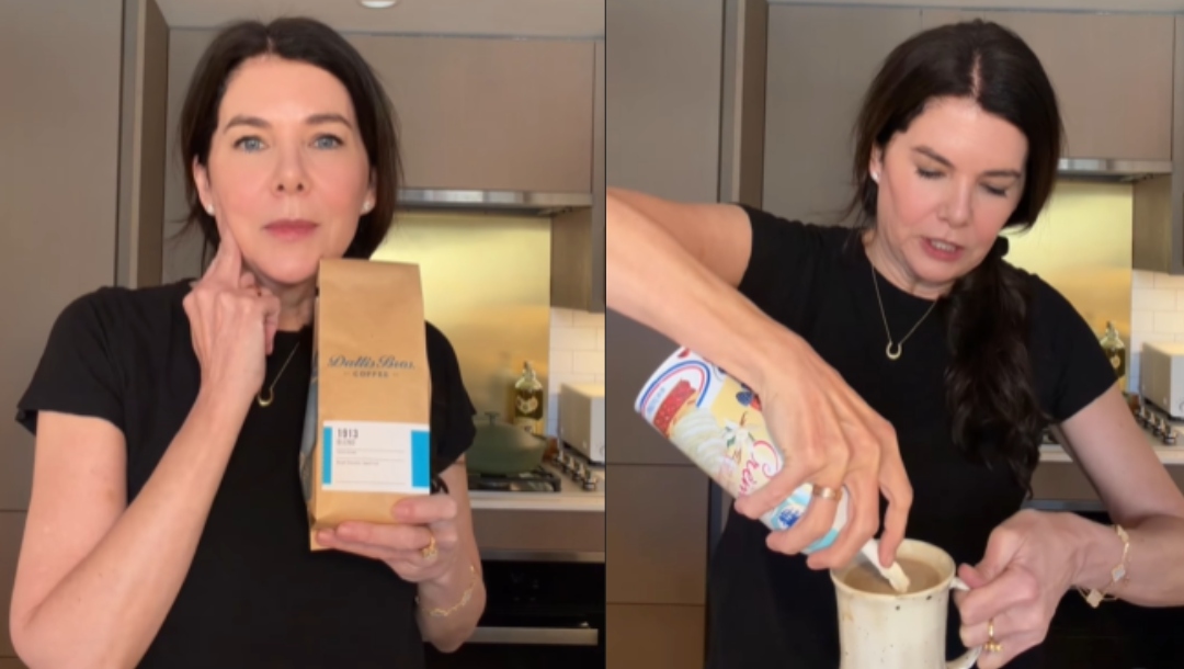 Watch: <i>Gilmore Girls</i> Star Lauren Graham Shares Her Everyday Coffee Recipe