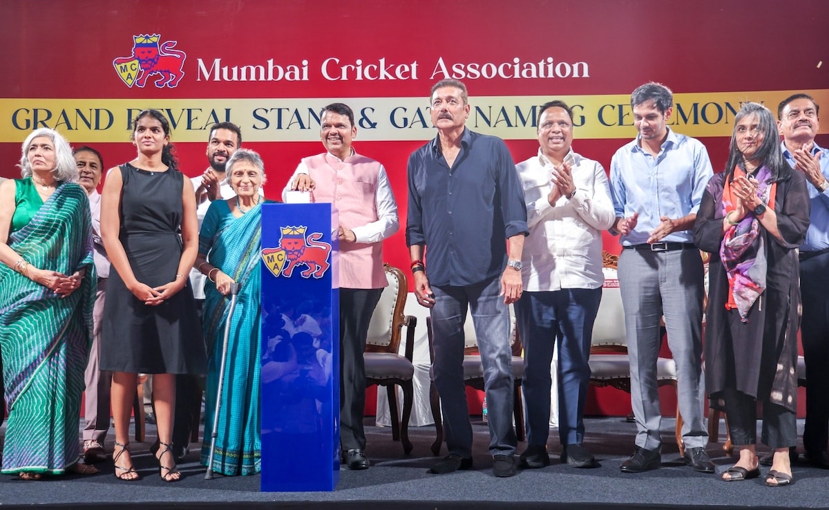 "Honoured And Humbled": Ravi Shastri Opens Up On Wankhede Stand Recognition