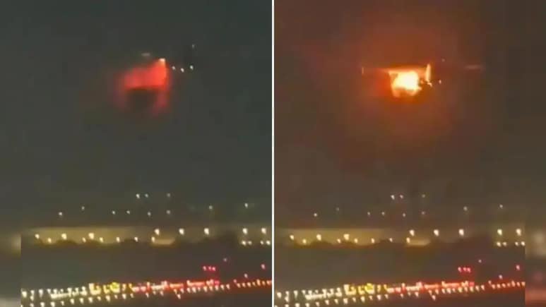 On Camera, Moment When Atlanta-Bound Delta Plane Caught Fire After Take Off