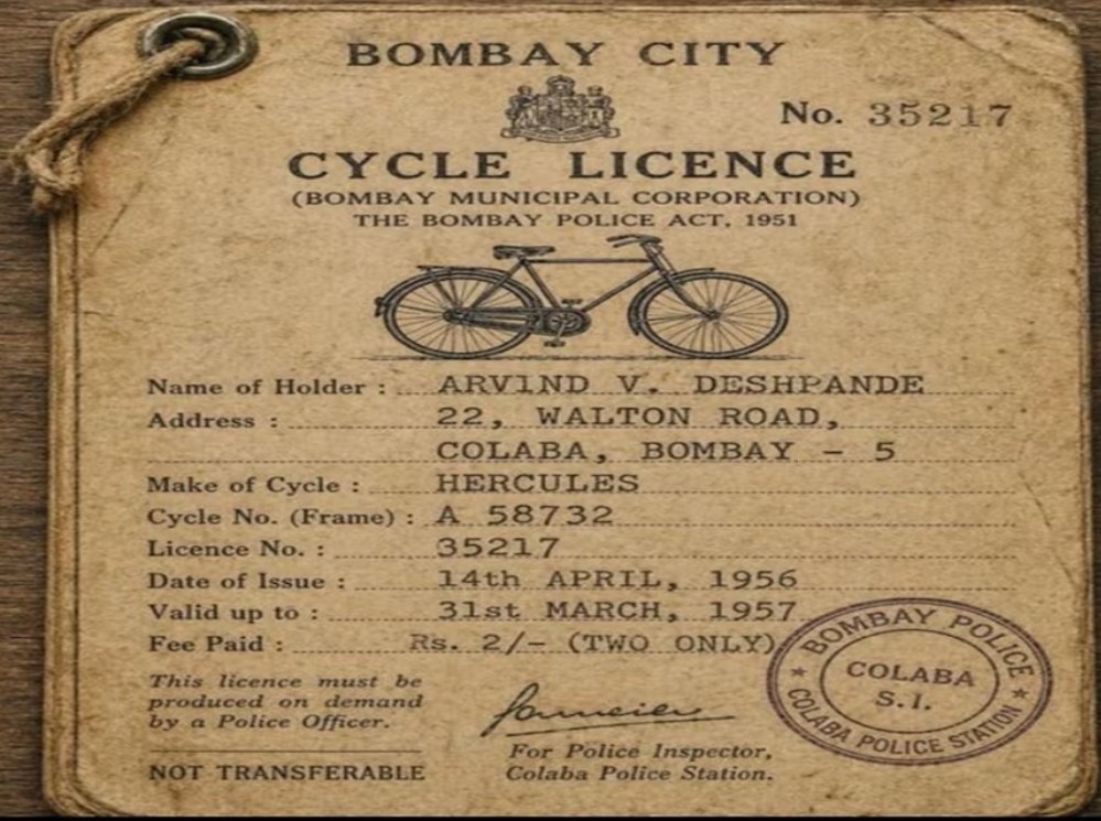 क्या? कभी साइकिल चलाने के लिए भी कटता था चालान! जेब में लाइसेंस लेकर घूमते थे 'दादा-परदादा'
