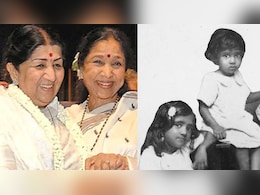After Asha Bhosle's Hospitalisation, Singer's Childhood Pic With Sister Lata Mangeshkar Resurfaces