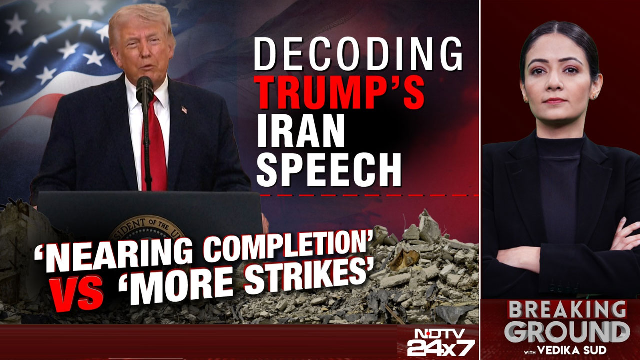 Decoding Donald Trump's Speech: Iran War "Almost Won," But Strikes Intensify