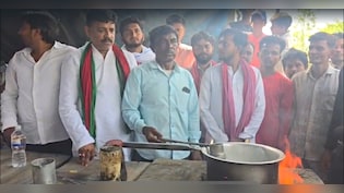 फतेहपुर: सपाइयों ने खुलवाई आर्यन की चाय की दुकान, अखिलेश यादव के भेजे बर्तनों में जिला अध्यक्ष ने बनाई चाय