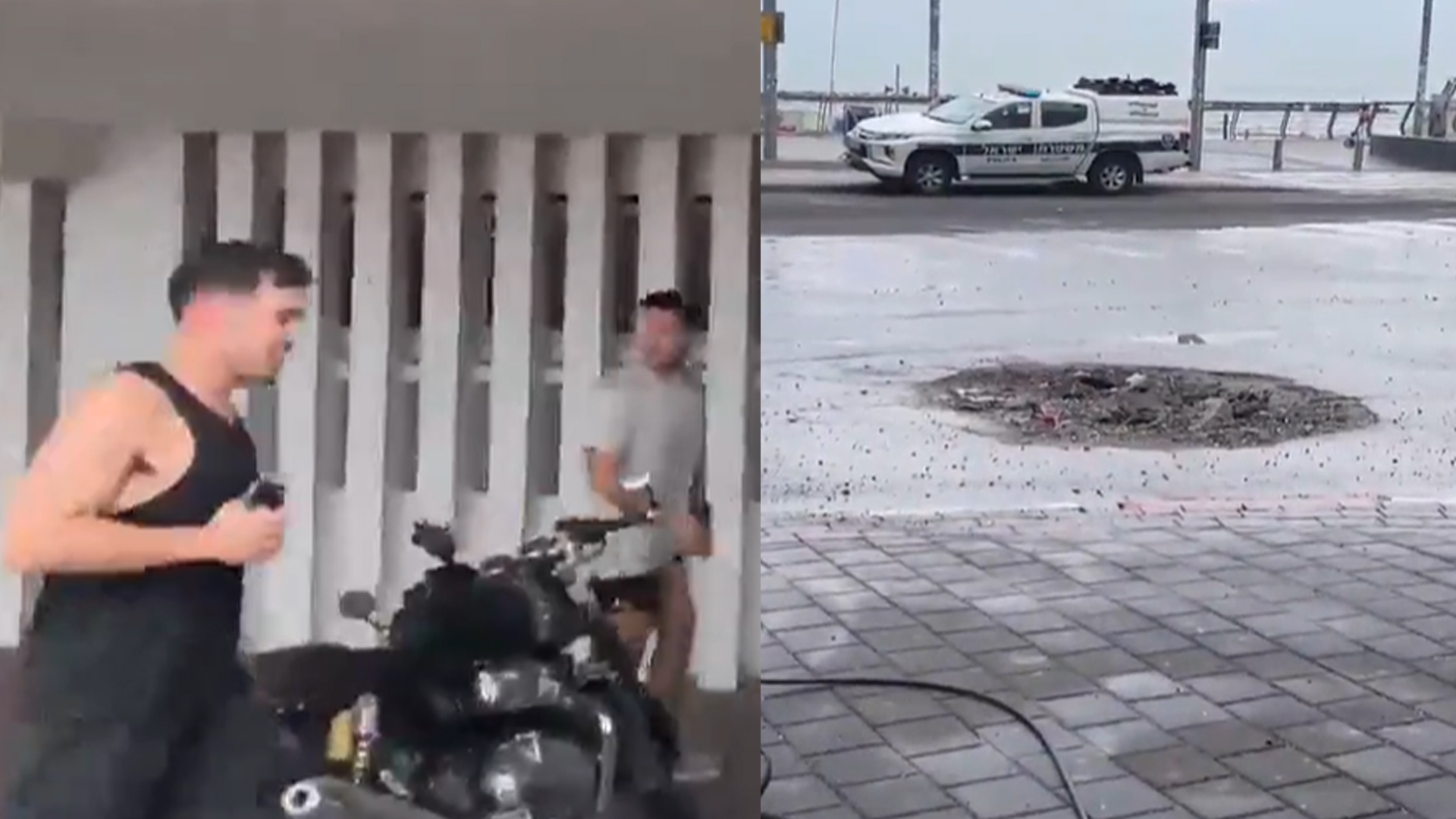 Missile Sirens in Tel Aviv: Civilians Rush to Bunkers As Intercepted Strike Debris Hits City