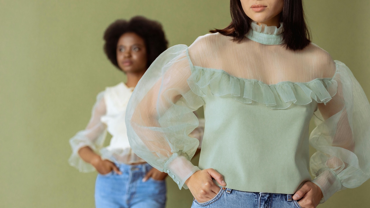 The Right Way To Style Sheer Tops Without Looking Overexposed