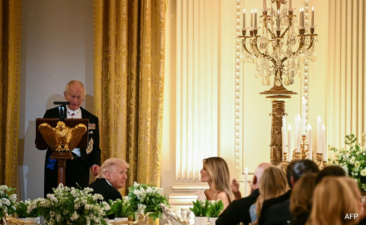 “You’d Be Speaking French”: King Charles Roasts Trump At State Dinner