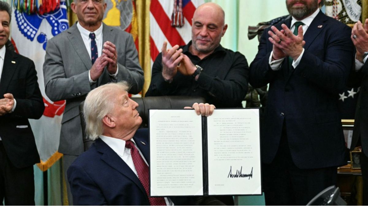 Psychedelics, Podcasts, Power: Trump's Joe Rogan Reset After Iran Rift