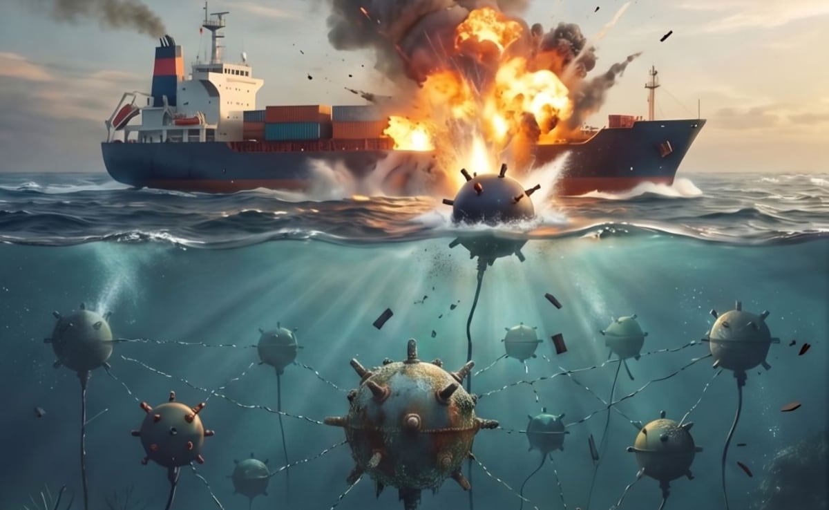 होर्मुज में तबाही का खतरा! ईरान ने बिछाईं 4 तरह की घातक समुद्री सुरंगें,  एक धमाके में डूब जाएगा पूरा जहाज