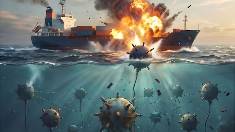 होर्मुज में तबाही का खतरा! ईरान ने बिछाईं 4 तरह की घातक समुद्री सुरंगें,  एक धमाके में डूब जाएगा पूरा जहाज