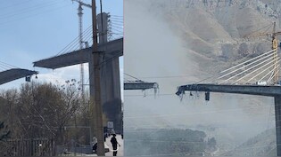 US-इजरायल का अटैक और ताश के पत्तों की तरह बिखरा ईरान का सबसे ऊंचा B1 ब्रिज, देखिए तबाही का वीडियो