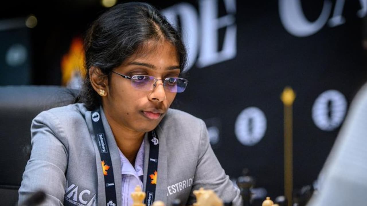 Sister R Vaishali Follows In R Praggnanandhaa's Footsteps, Wins WR Women's Chess Tour In Tokyo