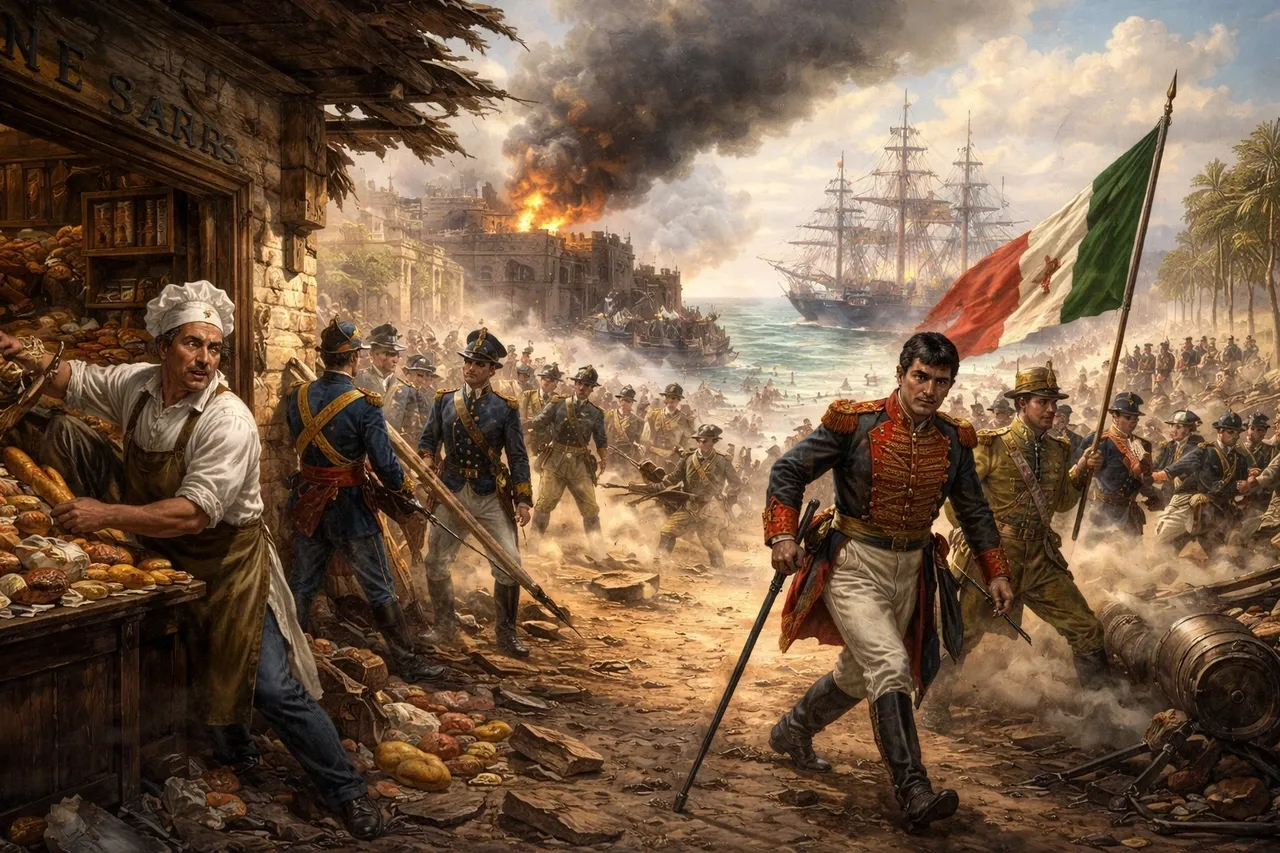 When Pastries Sparked War: The French Invasion of Mexico Over A Pastry Shop