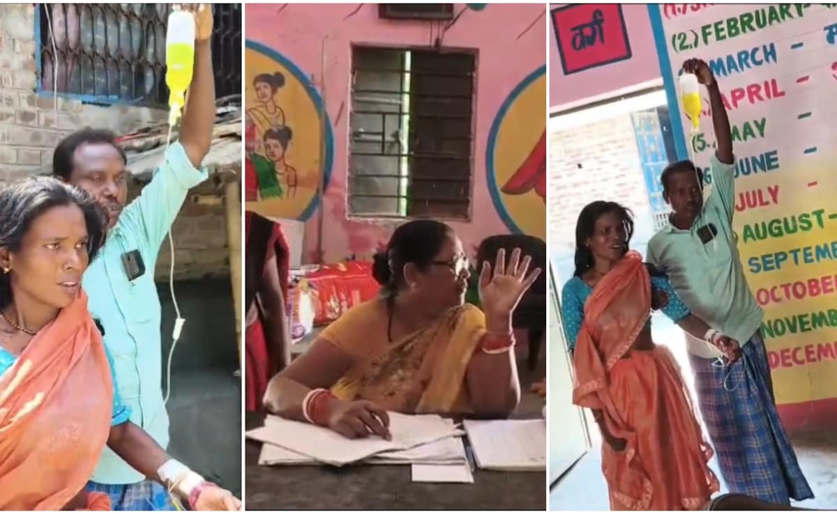 Bihar News: बीमारी का सबूत देने सलाइन लगे हुए ही आंगनबाड़ी केंद्र पहुंची सेविका, अधिकारी ने दिया था 'हाजिर होने' का फरमान