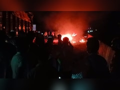 मिर्जापुर रीवा राष्ट्रीय राजमार्ग में बड़ा हादसा, 6 से अधिक लोगों की जलकर दर्दनाक मौत