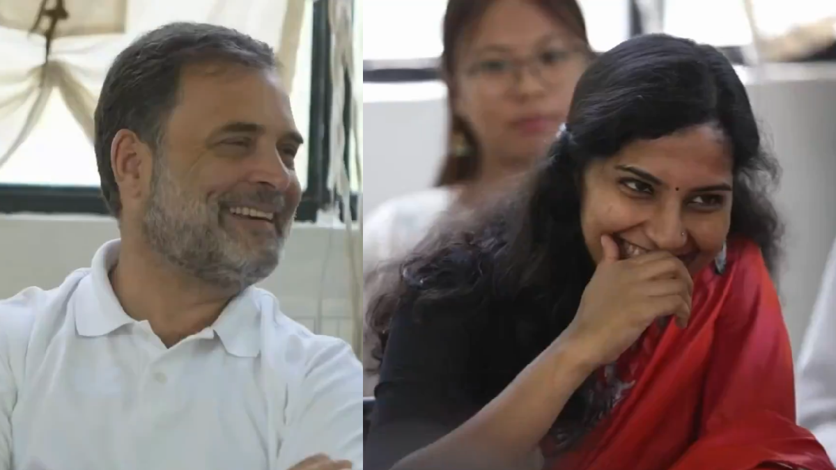 राहुल ने पूछा सबसे रिस्की क्या? छात्रा ने दिया ऐसा जवाब, नेता विपक्ष भी नहीं रोक पाए हंसी; VIDEO