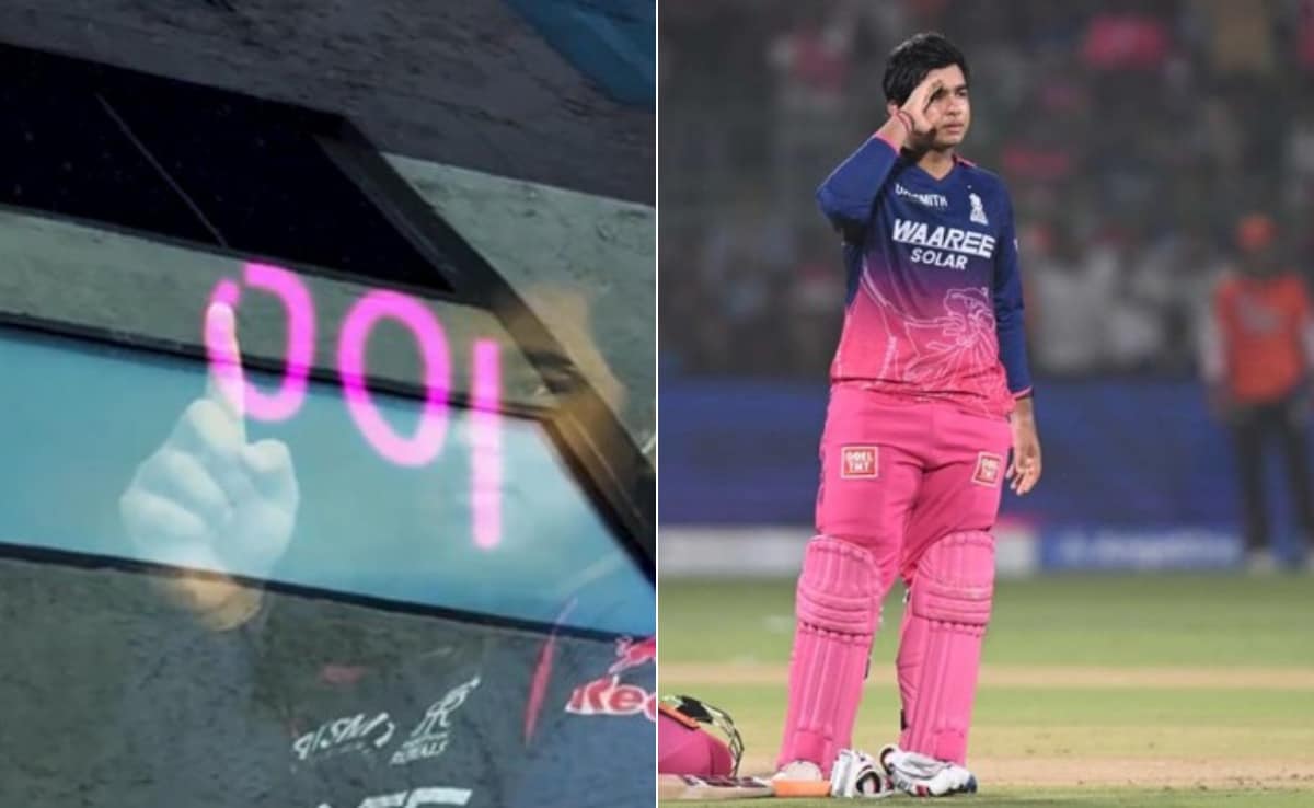 वैभव सूर्यवंशी ने बस की खिड़की पर जो लिखा उसे पिच पर शतक लगाकर पूरा भी किया, देखें VIDEO