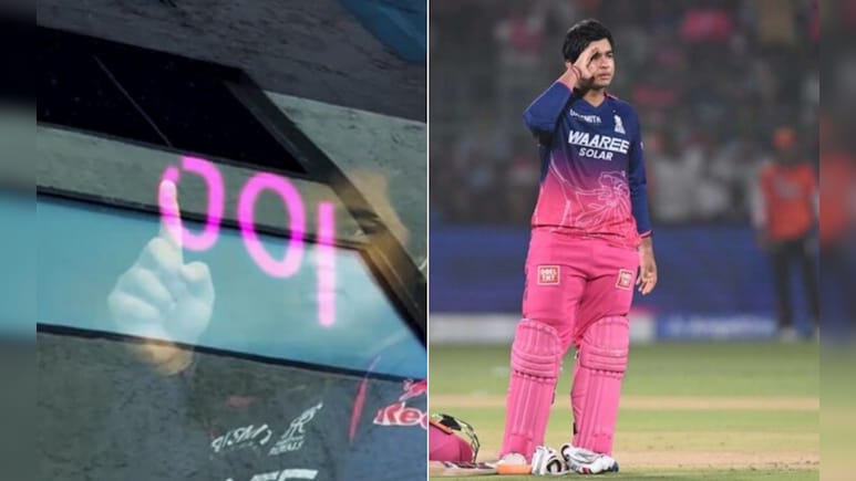 वैभव सूर्यवंशी ने बस की खिड़की पर जो लिखा उसे पिच पर शतक लगाकर पूरा भी किया, देखें VIDEO