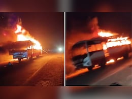 हरियाणा: चलती बस में अचानक जोरदार धमाका, कुछ ही देर में जिंदा जल गए 2 लोग; 11 घायल