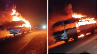 हरियाणा: बस में अचानक जोरदार धमाका, कुछ ही देर में जिंदा जल गए 2 लोग; 11 घायल