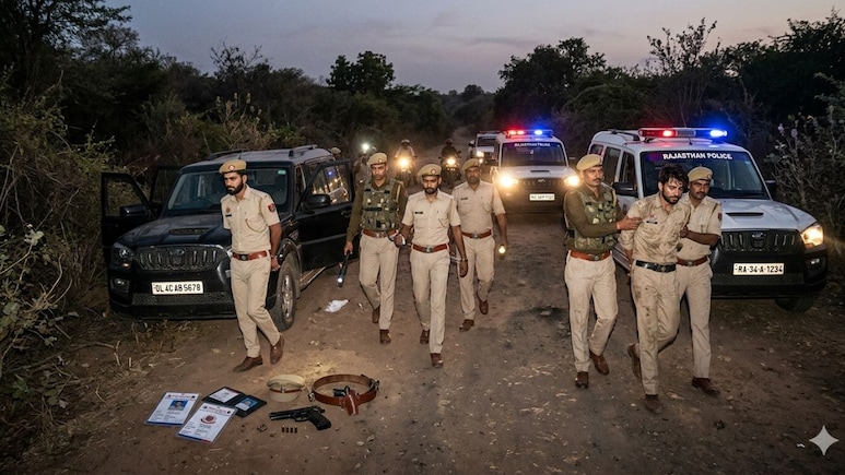 Rajasthan: ठगों के भी 'गुरु' निकले ये लुटेरे, दिल्ली पुलिस की वर्दी और FIR दिखाकर करते थे वसूली, फिल्मी स्टाइल में दबोचा