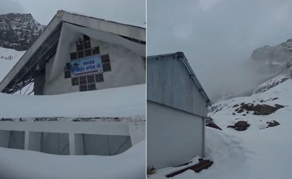 Chamoli Weather: ताजा बर्फबारी से बद्रीनाथ-हेमकुंड में ठंड बढ़ी, कपाट खुलने से पहले बढ़ीं चुनौतियां