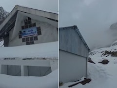 Chamoli Weather: ताजा बर्फबारी से बद्रीनाथ-हेमकुंड में ठंड बढ़ी, कपाट खुलने से पहले बढ़ीं चुनौतियां