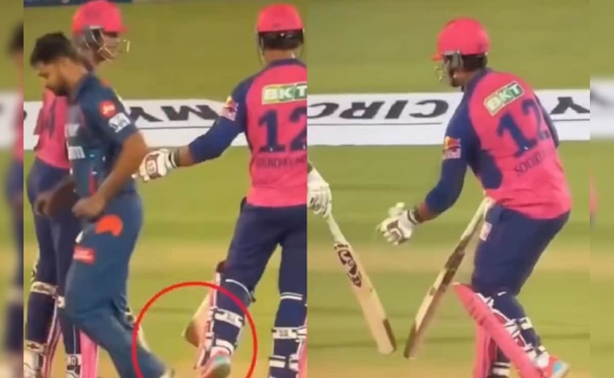 Video :जैसे थे सचिन वैसे ही  वैभव सूर्यवंशी... गलती से बल्ला पैर से टकराया तो बल्ले को छूकर किया प्रणाम, जीत लिया दिल