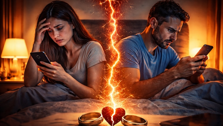 mobile's Side Effect:&nbsp;रिश्तों में दरारें डाल रहा है मोबाइल, 4 माह में 300 दंपतियों के ऐसे-ऐसे मामले आए सामने