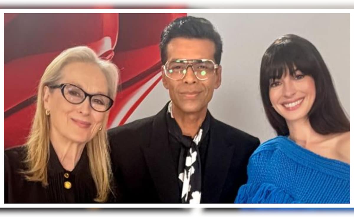 Karan Johar Meets Meryl Streep, Anne Hathaway In Tokyo; Gets Style Nod | Watch