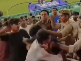 Ugly Brawl Breaks Out Between IPL Fans During Lucknow Super Giants vs Delhi Capitals Clash - Video