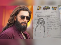 बड़ा होकर रणवीर सिंह बनूंगा! स्कूल असाइनमेंट में बच्चे ने लिख डाली दिल की बात, स्केच पर आए ताबड़तोड़ रिएक्शन