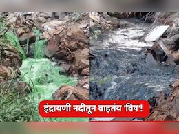 Pimpri Chinchwad: इंद्रायणी नदीतून वाहतंय 'विष'! पिंपरी-चिंचवडमधील नागरिकांच्या आरोग्याला धोका